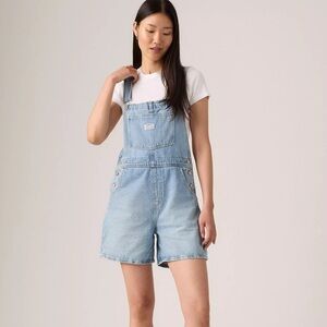 Levi's vintage women’s shortalls (light wash)